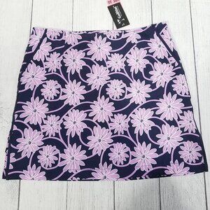 Golftini Wine Down Performace Golf Skort Womens Size 2
